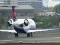 IBEX BombardierCRJ100 RWY32L Takeoff---JA01RJ